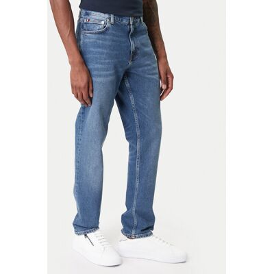 Tommy Hilfiger Džínsy Denton MW0MW41901 Modrá Straight Fit Muži Tommy Hilfiger Džínsy Denton MW0MW41901 Modrá Straight Fit Muži