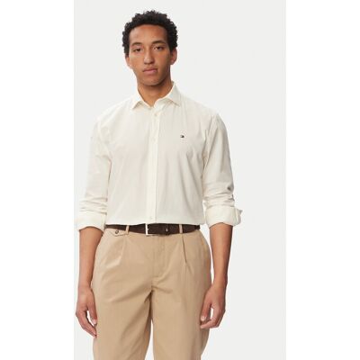 Tommy Hilfiger Košeľa Gmd MW0MW43298 Biela Regular Fit Muži Tommy Hilfiger Košeľa Gmd MW0MW43298 Biela Regular Fit Muži