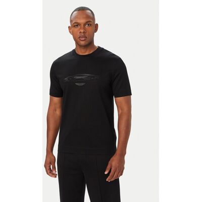 BOSS Tričko C-Taut 181 50570435 Čierna Regular Fit Muži BOSS Tričko C-Taut 181 50570435 Čierna Regular Fit Muži