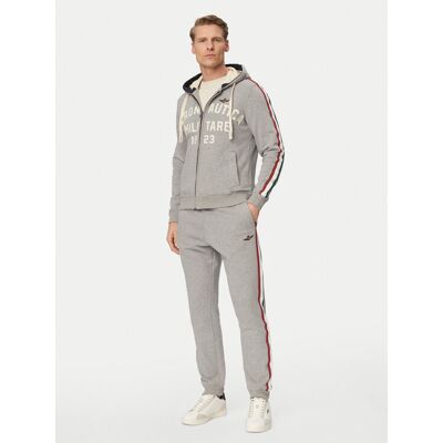 Aeronautica Militare Tepláková súprava 261TF0107UF00677 Sivá Regular Fit Muži Aeronautica Militare Tepláková súprava 261TF0107UF00677 Sivá Regular Fit Muži