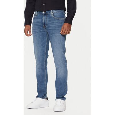 Tommy Hilfiger Džínsy Denton MW0MW39033 Modrá Straight Fit Muži Tommy Hilfiger Džínsy Denton MW0MW39033 Modrá Straight Fit Muži