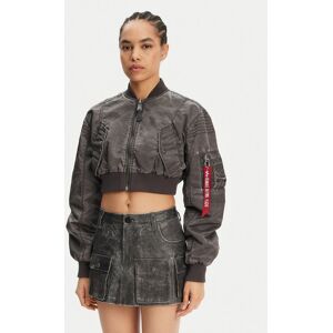 Alpha Industries Bundy bomber MA-1 Vintage 156002 Sivá Regular Fit Ženy Alpha Industries Bundy bomber MA-1 Vintage 156002 Sivá Regular Fit Ženy