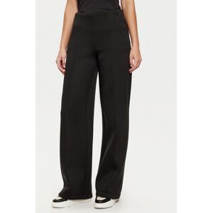 Calvin Klein Bavlnené nohavice K20K207947 Čierna Relaxed Fit Ženy Calvin Klein Bavlnené nohavice K20K207947 Čierna Relaxed Fit Ženy