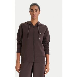 Guess Mikina V4YQ06 KCAY2 Hnedá Regular Fit Ženy Guess Mikina V4YQ06 KCAY2 Hnedá Regular Fit Ženy