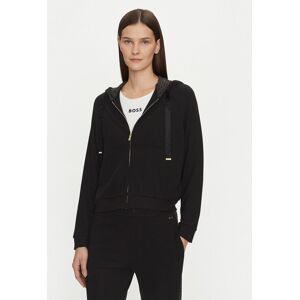 BOSS Mikina 50535842 Čierna Regular Fit Ženy BOSS Mikina 50535842 Čierna Regular Fit Ženy