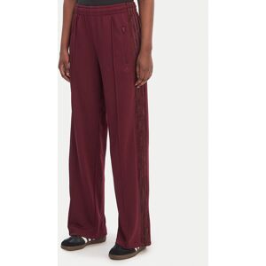 adidas Teplákové nohavice Firebird Lace KC6445 Bordová Loose Fit Ženy adidas Teplákové nohavice Firebird Lace KC6445 Bordová Loose Fit Ženy