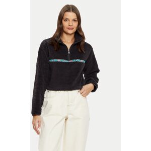 Billabong Fleecová mikina Holiday EBJPF00106 Čierna Relaxed Fit Ženy Billabong Fleecová mikina Holiday EBJPF00106 Čierna Relaxed Fit Ženy