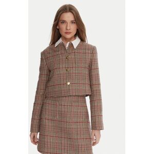 Tommy Hilfiger Sako WW0WW46752 Béžová Regular Fit Ženy Tommy Hilfiger Sako WW0WW46752 Béžová Regular Fit Ženy