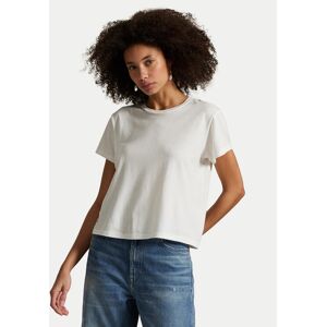 Polo Ralph Lauren Tričko 211967102001 Biela Classic Fit Ženy Polo Ralph Lauren Tričko 211967102001 Biela Classic Fit Ženy