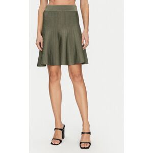 Guess Mini sukňa W5GD0U Z2XY0 Zelená Regular Fit Ženy Guess Mini sukňa W5GD0U Z2XY0 Zelená Regular Fit Ženy