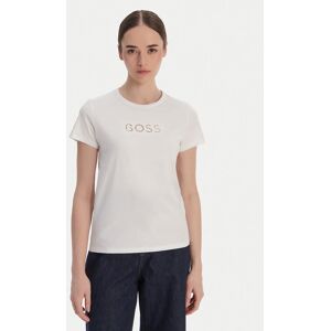 BOSS Tričko Eventsa11 50562055 Biela Slim Fit Ženy BOSS Tričko Eventsa11 50562055 Biela Slim Fit Ženy
