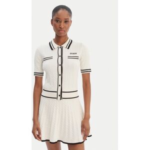 Guess Kardigán V6RR02 Z4652 Écru Regular Fit Ženy Guess Kardigán V6RR02 Z4652 Écru Regular Fit Ženy