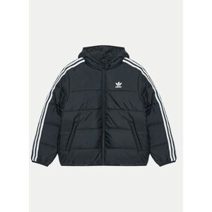 adidas Zimné bundy adicolor IY7497 Čierna Loose Fit Deti adidas Zimné bundy adicolor IY7497 Čierna Loose Fit Deti