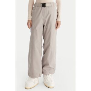 Roxy Snowboardové nohavice Chloe Kim PT ERJTP03300 Sivá Relaxed Fit Ženy Roxy Snowboardové nohavice Chloe Kim PT ERJTP03300 Sivá Relaxed Fit Ženy