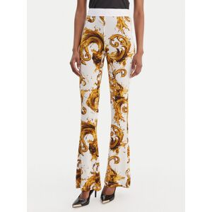 Versace Jeans Couture Legíny 80HAC107 JS533 Biela Flare Fit Ženy Versace Jeans Couture Legíny 80HAC107 JS533 Biela Flare Fit Ženy