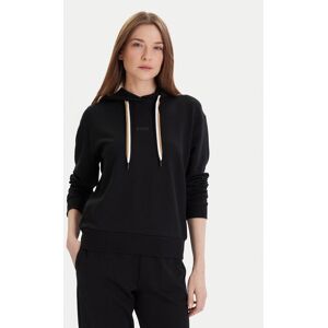 Boss Mikina CP Stripe 50524760 Čierna Regular Fit Ženy Boss Mikina CP Stripe 50524760 Čierna Regular Fit Ženy