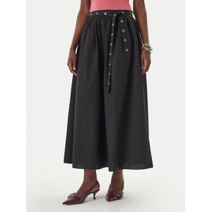 BOSS Maxi sukňa C_Vidol 50559088 Čierna Regular Fit Ženy BOSS Maxi sukňa C_Vidol 50559088 Čierna Regular Fit Ženy