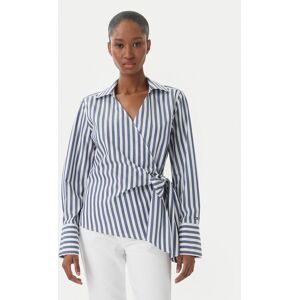 Tommy Hilfiger Košeľa WW0WW49650 Modrá Slim Fit Ženy Tommy Hilfiger Košeľa WW0WW49650 Modrá Slim Fit Ženy