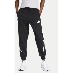 adidas Teplákové nohavice Z.N.E. JC9309 Čierna Regular Fit Ženy adidas Teplákové nohavice Z.N.E. JC9309 Čierna Regular Fit Ženy