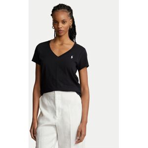 Polo Ralph Lauren Tričko 211902403003 Čierna Regular Fit Ženy Polo Ralph Lauren Tričko 211902403003 Čierna Regular Fit Ženy
