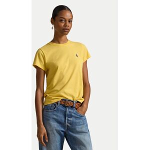 Polo Ralph Lauren Tričko 211B14605017 Žltá Classic Fit Ženy Polo Ralph Lauren Tričko 211B14605017 Žltá Classic Fit Ženy