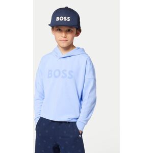 BOSS Mikina J52028 D Modrá Loose Fit Deti BOSS Mikina J52028 D Modrá Loose Fit Deti