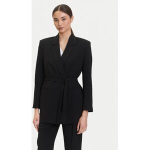Armani Exchange Sako XW000663 AF10872 UC001 Čierna Regular Fit Ženy Armani Exchange Sako XW000663 AF10872 UC001 Čierna Regular Fit Ženy