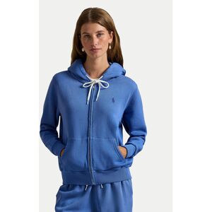 Polo Ralph Lauren Mikina 211971699502 Modrá Relaxed Fit Ženy Polo Ralph Lauren Mikina 211971699502 Modrá Relaxed Fit Ženy