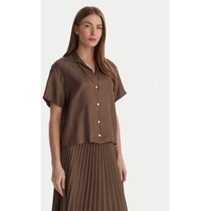 Marella Košeľa Segnale 2613111045 Hnedá Relaxed Fit Ženy Marella Košeľa Segnale 2613111045 Hnedá Relaxed Fit Ženy