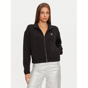 Guess Mikina V4BQ14 K7UW2 Čierna Regular Fit Ženy Guess Mikina V4BQ14 K7UW2 Čierna Regular Fit Ženy