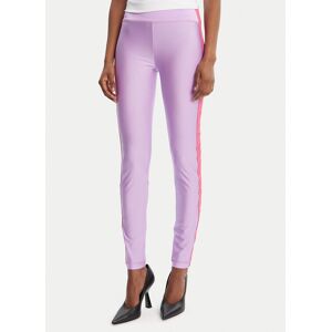 Versace Jeans Couture Legíny 79HAC114 N0008 Fialová Slim Fit Ženy Versace Jeans Couture Legíny 79HAC114 N0008 Fialová Slim Fit Ženy