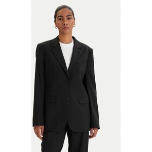 KARL LAGERFELD Sako B1W14012 Čierna Relaxed Fit Ženy KARL LAGERFELD Sako B1W14012 Čierna Relaxed Fit Ženy