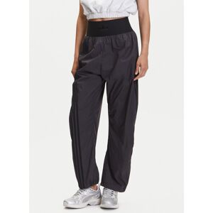 adidas Teplákové nohavice JJ0920 Sivá Loose Fit Ženy adidas Teplákové nohavice JJ0920 Sivá Loose Fit Ženy