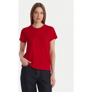 Polo Ralph Lauren Tričko 211B14605006 Červená Classic Fit Ženy Polo Ralph Lauren Tričko 211B14605006 Červená Classic Fit Ženy