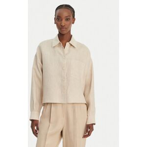 Weekend Max Mara Košeľa Capo 2615041022 Béžová Regular Fit Ženy Weekend Max Mara Košeľa Capo 2615041022 Béžová Regular Fit Ženy