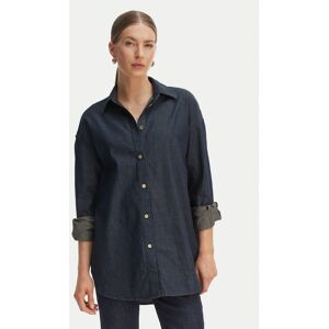 Armani Exchange džínsová košeľa XW002258 AF21337 MB001 Tmavomodrá Relaxed Fit Ženy Armani Exchange džínsová košeľa XW002258 AF21337 MB001 Tmavomodrá Relaxed Fit Ženy