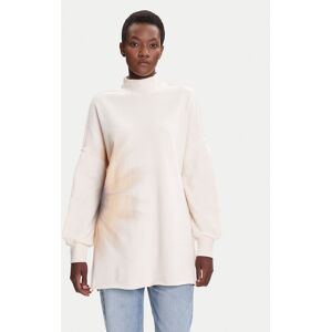 Desigual Mikina Flor 25WWSK10 Écru Loose Fit Ženy Desigual Mikina Flor 25WWSK10 Écru Loose Fit Ženy