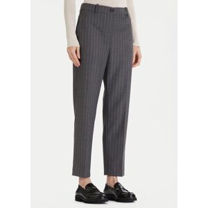 Tommy Hilfiger Chino nohavice WW0WW46704 Sivá Regular Fit Ženy Tommy Hilfiger Chino nohavice WW0WW46704 Sivá Regular Fit Ženy