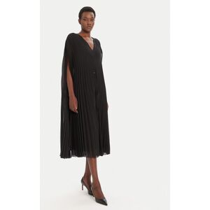 BOSS Koktejlové šaty Dennya 50548050 Čierna Regular Fit Ženy BOSS Koktejlové šaty Dennya 50548050 Čierna Regular Fit Ženy