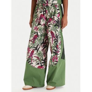 adidas Teplákové nohavice Farm Rio Premium KD4642 Zelená Loose Fit Ženy adidas Teplákové nohavice Farm Rio Premium KD4642 Zelená Loose Fit Ženy