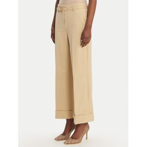 Guess Bavlnené nohavice W6GB17 W1894 Hnedá Regular Fit Ženy Guess Bavlnené nohavice W6GB17 W1894 Hnedá Regular Fit Ženy