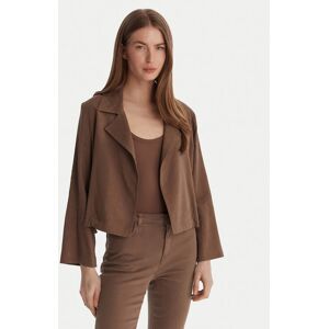 Marella Košeľa Palchi 2613041015 Hnedá Regular Fit Ženy Marella Košeľa Palchi 2613041015 Hnedá Regular Fit Ženy