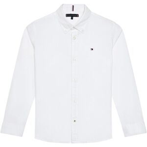 Tommy Hilfiger Košeľa Solid Poplin KB0KB06965 D Biela Slim Fit Deti Tommy Hilfiger Košeľa Solid Poplin KB0KB06965 D Biela Slim Fit Deti