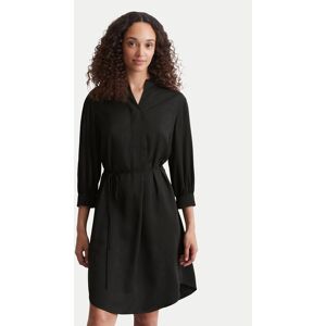 Marc O'Polo Košeľové šaty 408 1169 21467 Čierna Loose Fit Ženy Marc O'Polo Košeľové šaty 408 1169 21467 Čierna Loose Fit Ženy