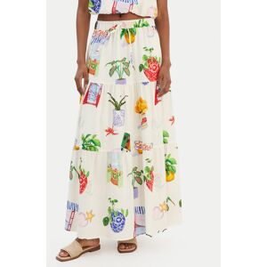 Seafolly Maxi sukňa La Boca 55650-SK Écru Regular Fit Ženy Seafolly Maxi sukňa La Boca 55650-SK Écru Regular Fit Ženy