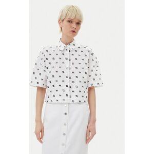 KARL LAGERFELD Košeľa A2W11033 Biela Relaxed Fit Ženy KARL LAGERFELD Košeľa A2W11033 Biela Relaxed Fit Ženy