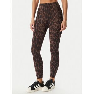 adidas Legíny Optime Power Leopard KF9094 Hnedá Slim Fit Ženy adidas Legíny Optime Power Leopard KF9094 Hnedá Slim Fit Ženy