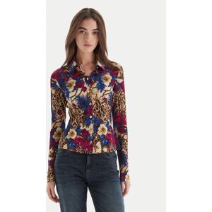 Just Cavalli Košeľa 79PAL228 JS531 Farebná Slim Fit Ženy Just Cavalli Košeľa 79PAL228 JS531 Farebná Slim Fit Ženy
