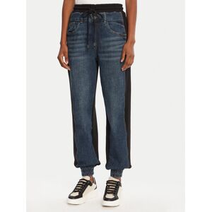 Desigual Jogger nohavice Kimy 25WWDD08 Tmavomodrá Loose Fit Ženy Desigual Jogger nohavice Kimy 25WWDD08 Tmavomodrá Loose Fit Ženy