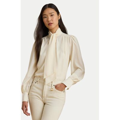 LAUREN RALPH LAUREN Košeľa 200P14083001 Béžová Relaxed Fit Ženy LAUREN RALPH LAUREN Košeľa 200P14083001 Béžová Relaxed Fit Ženy